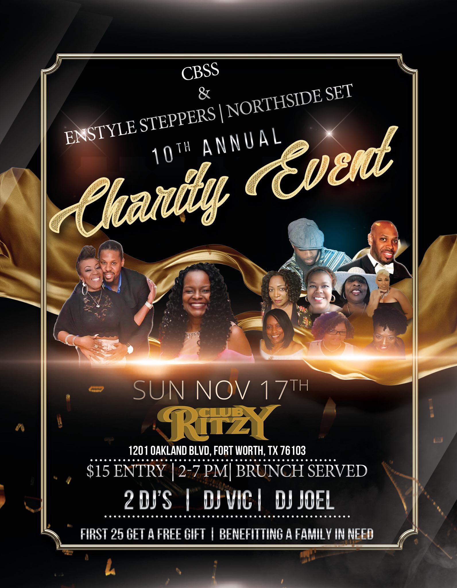 10th Annual CBSS, Enstyle Steppers & Northside Set Charity Dance – Fort